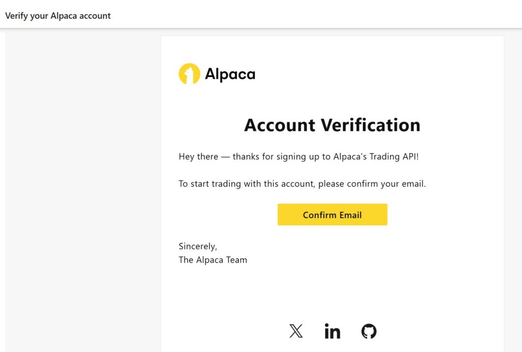 Account verifiëren bij Alpaca Markets Broker
